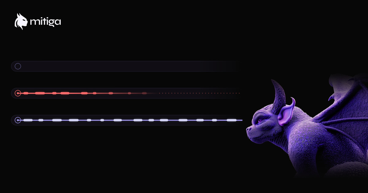 Argus the Mitiga gargoyle thinks in the dark. Three feeds exist, two are exposed, and one went dark.