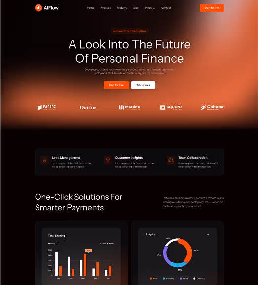 Alflow Webflow Template