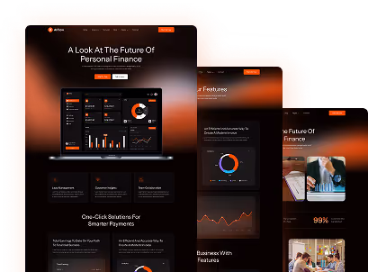 Alflow Webflow Template Image