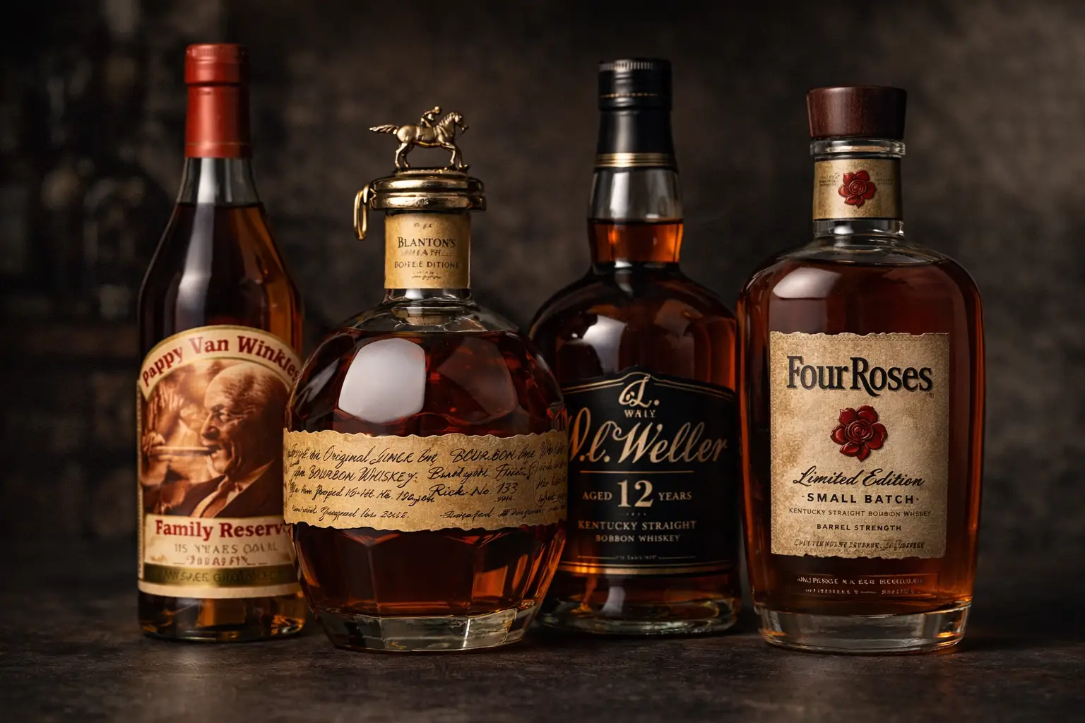 Collectible Bourbon Bottles