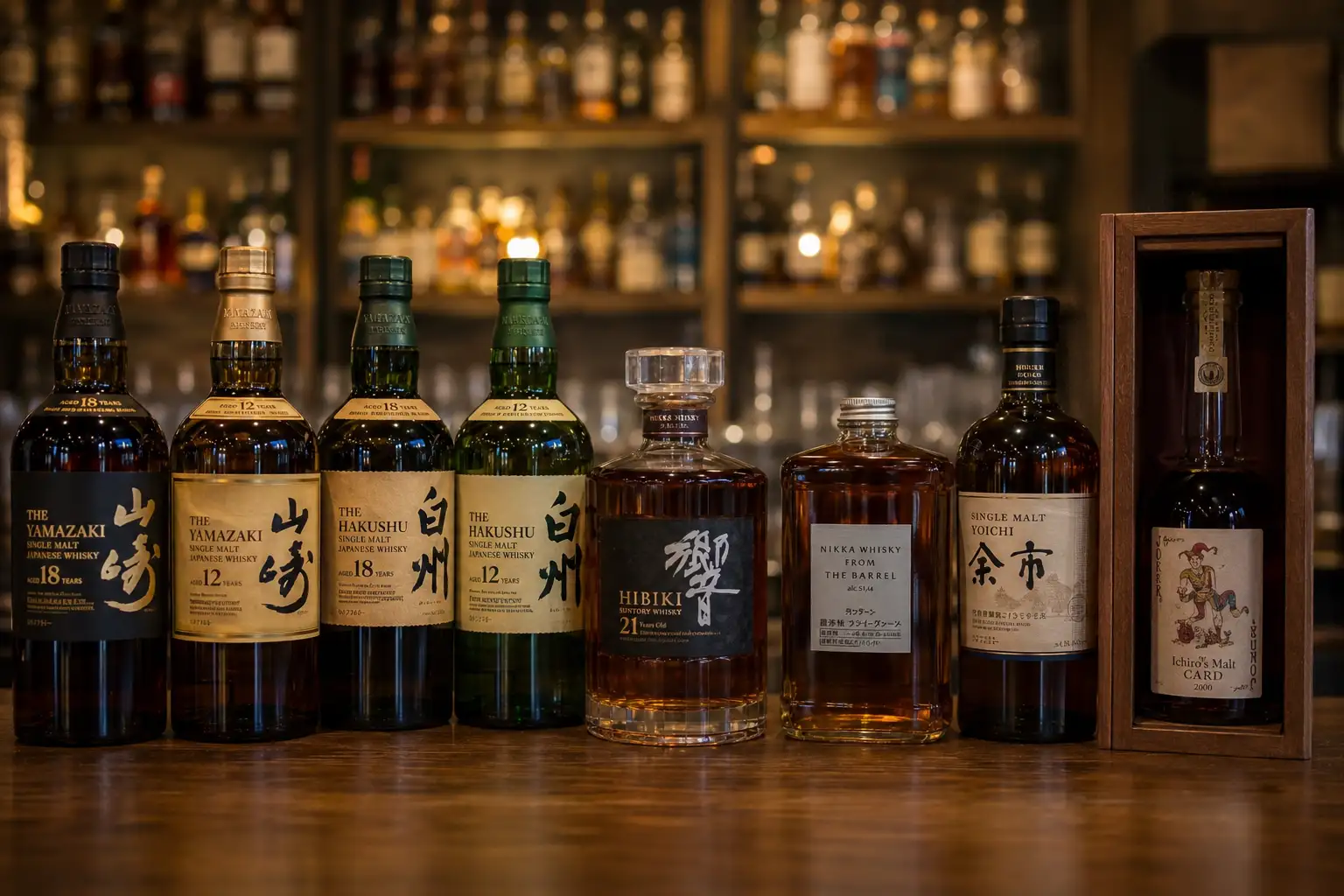 Rare Japanese Whiskey