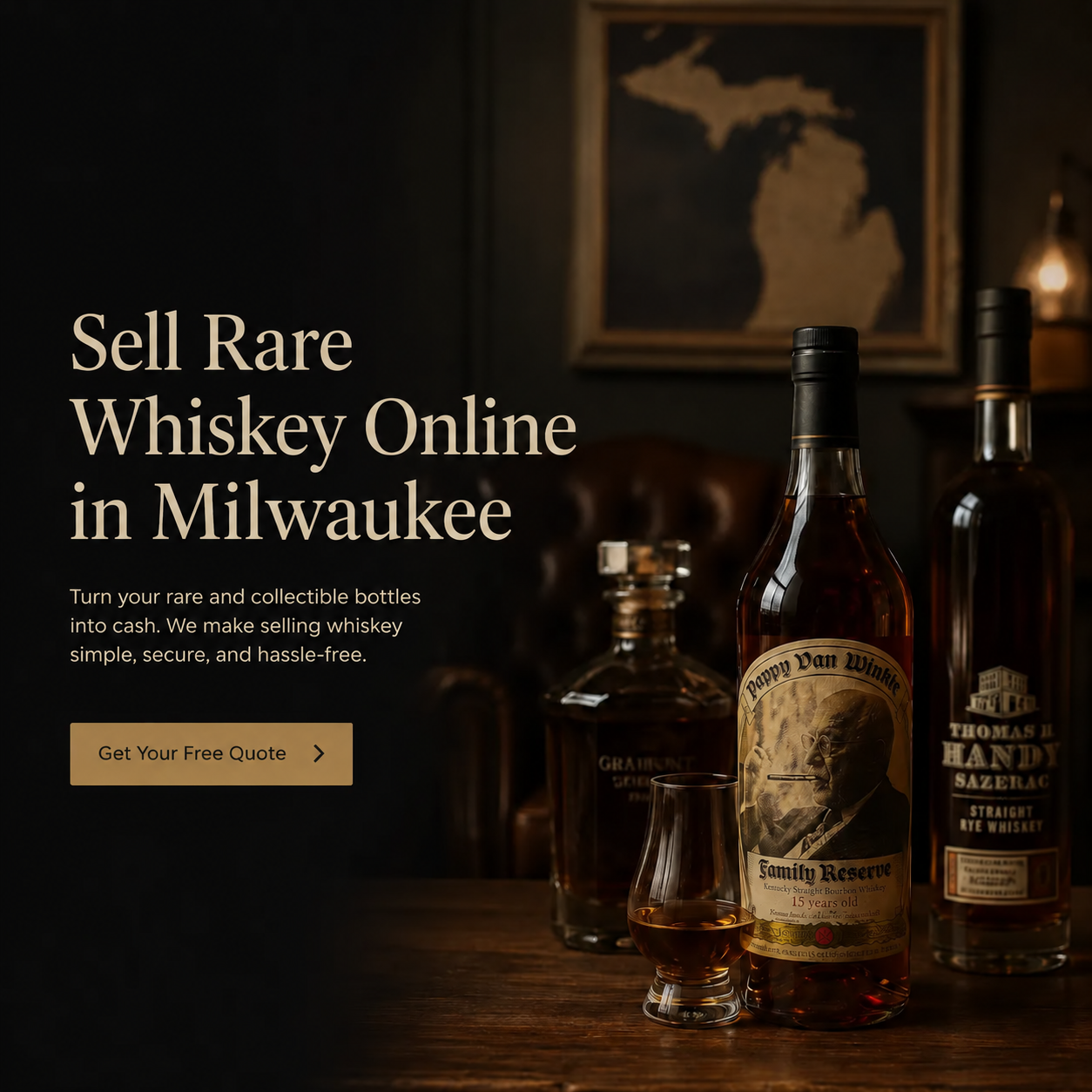 Sell Rare Whiskey Online in Michigan