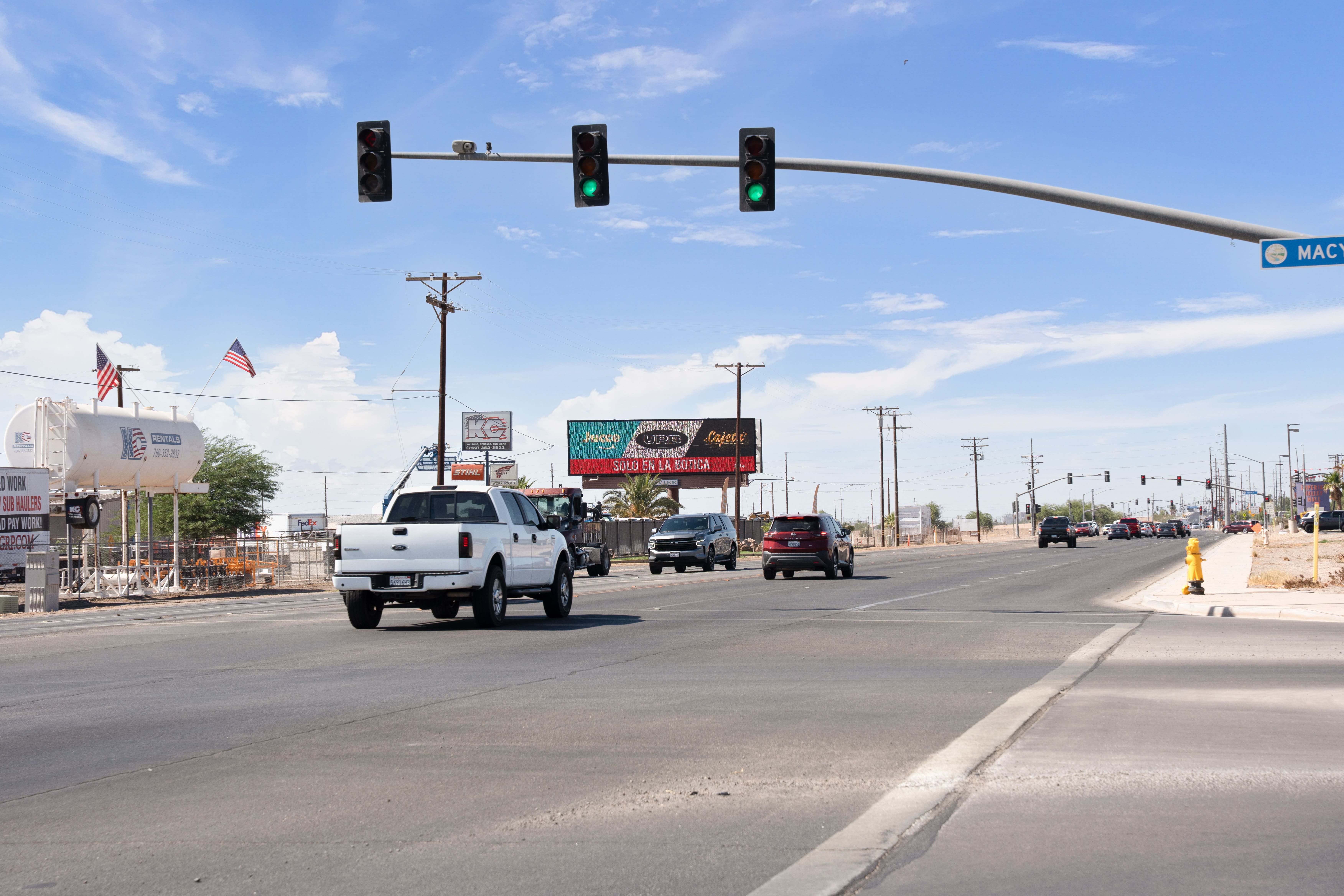 Digital Billboard Displays Across Imperial Valley