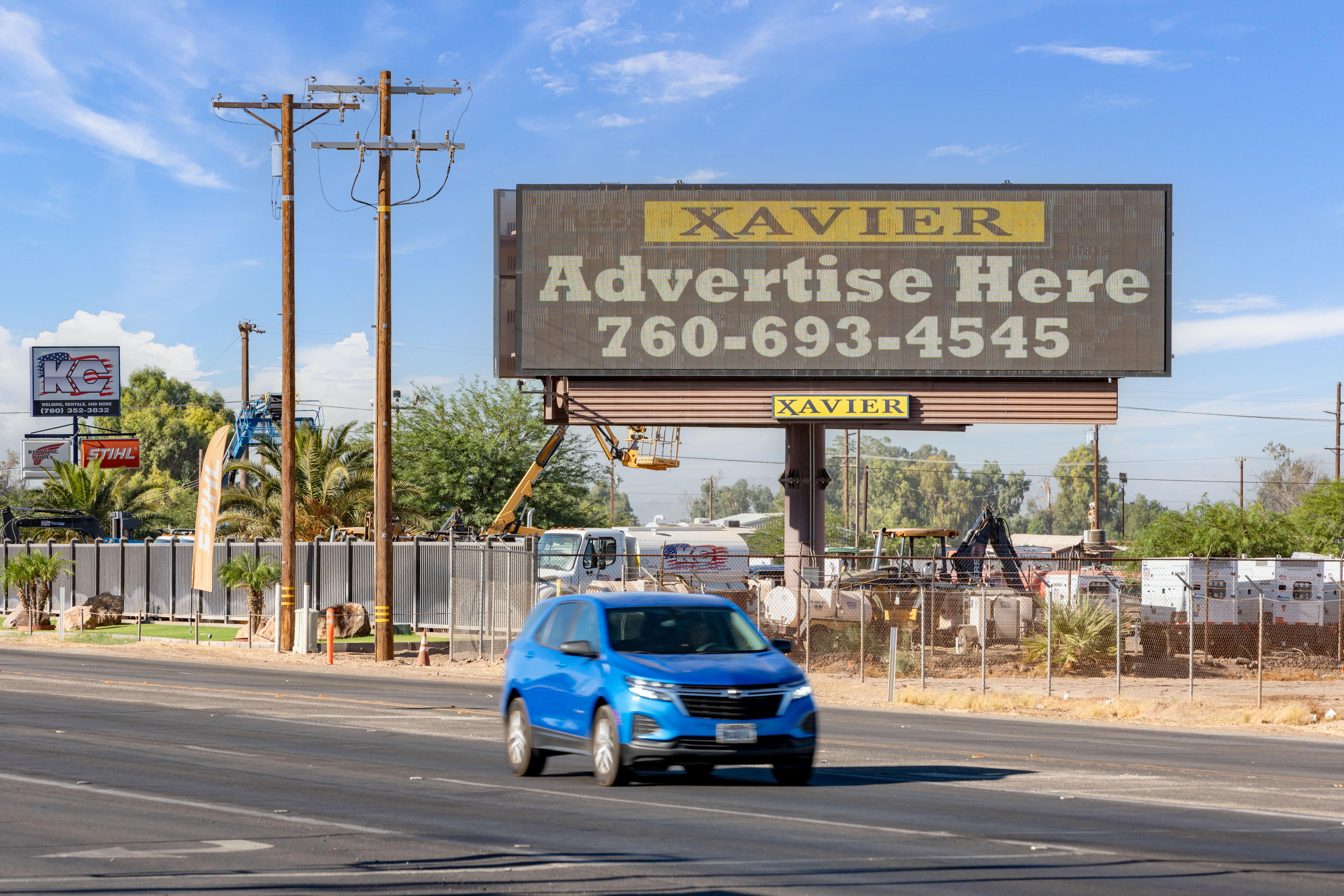 Digital Billboard Displays Across Imperial Valley