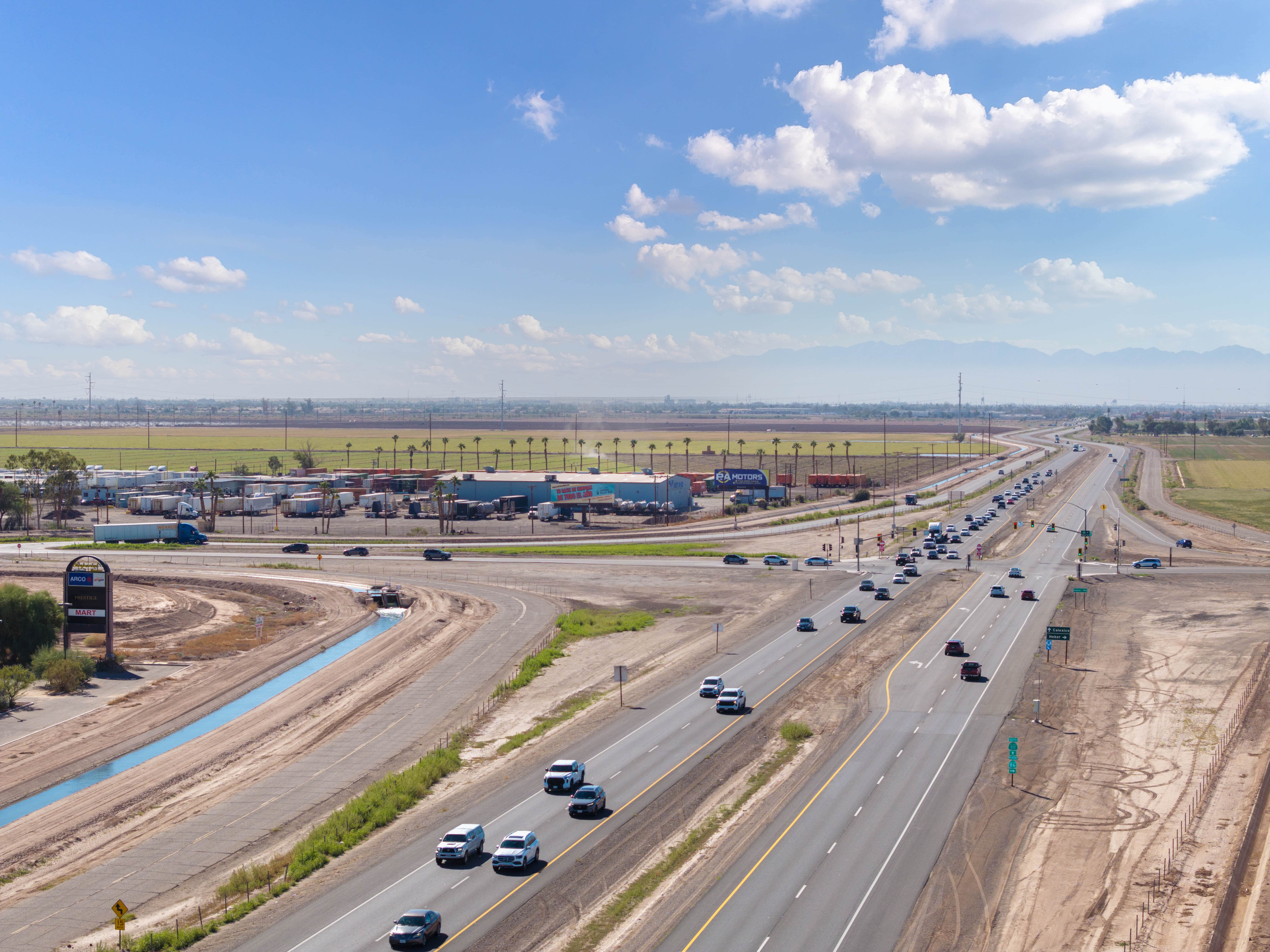 Static Billboard Displays Across Imperial Valley