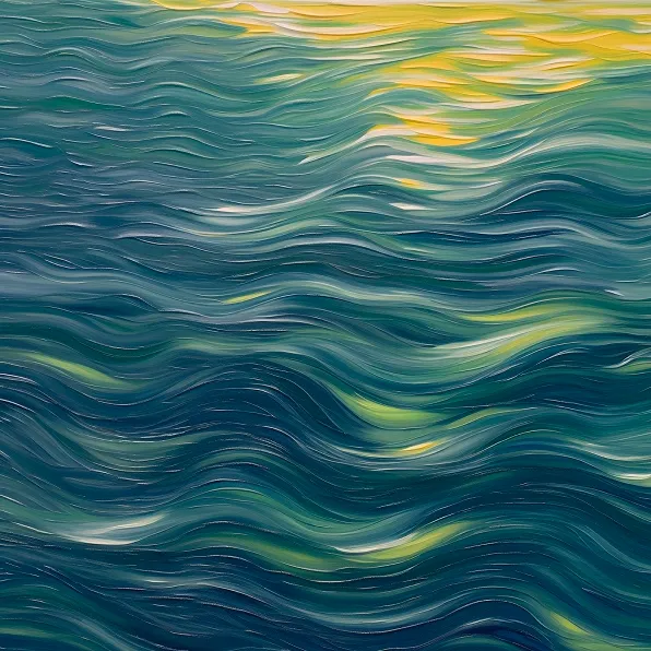 Abstract textured painting