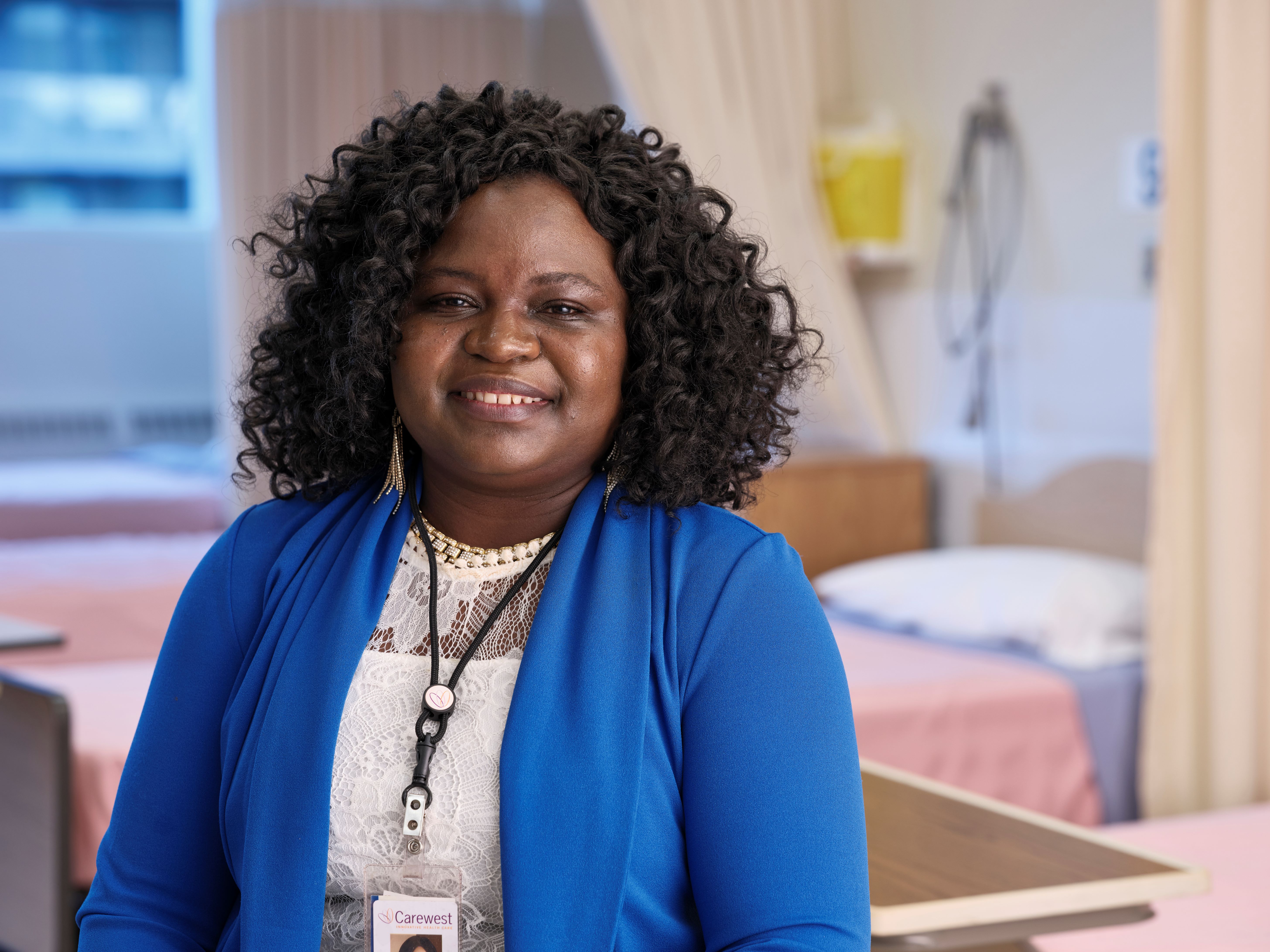 rene Nyambod, a School of Health and Wellness, Practical Nurse Diploma graduate of 2022