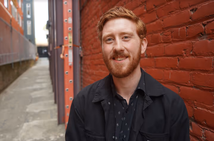 Photo of intern david murphy