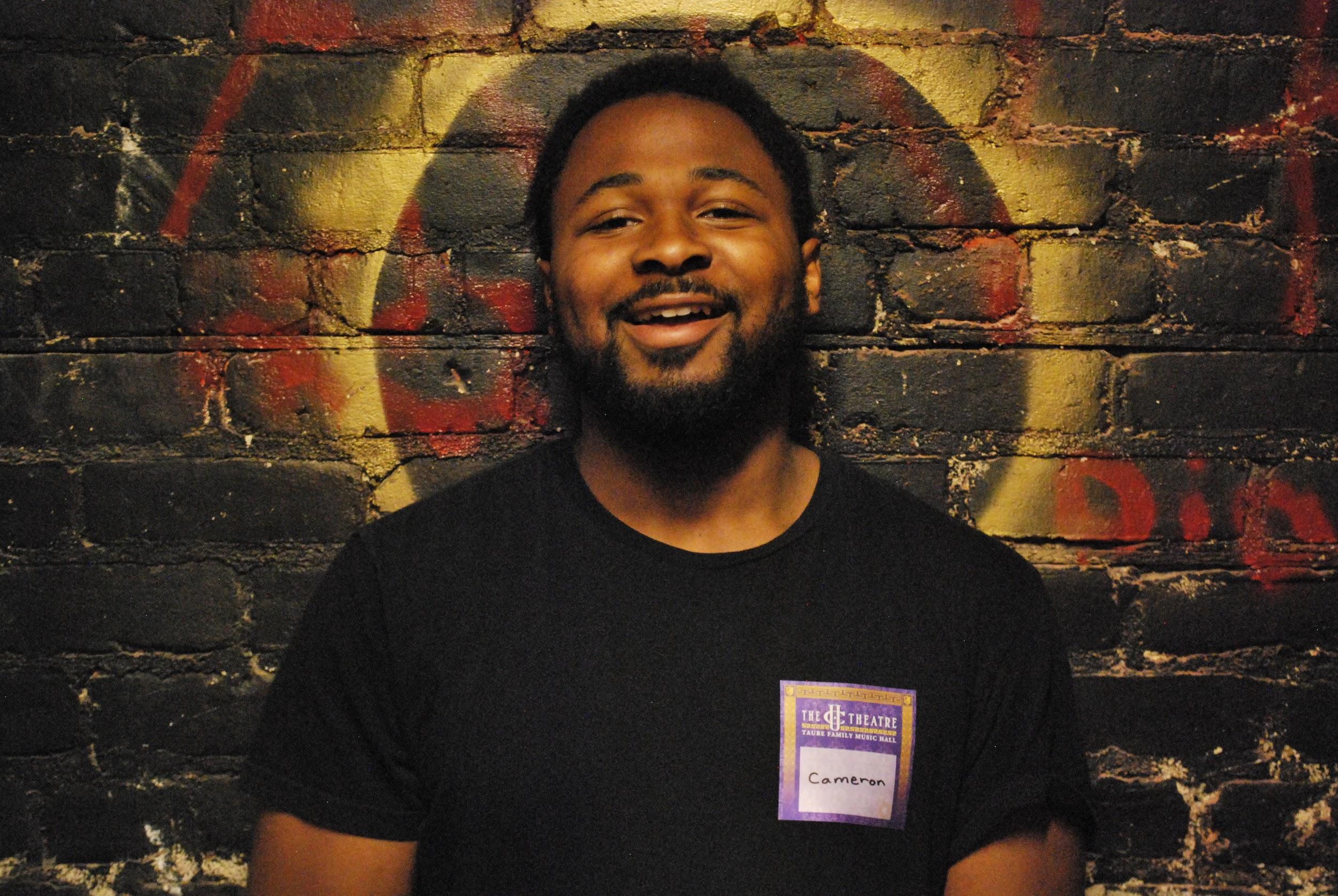 Photo of intern Cameron McGowan