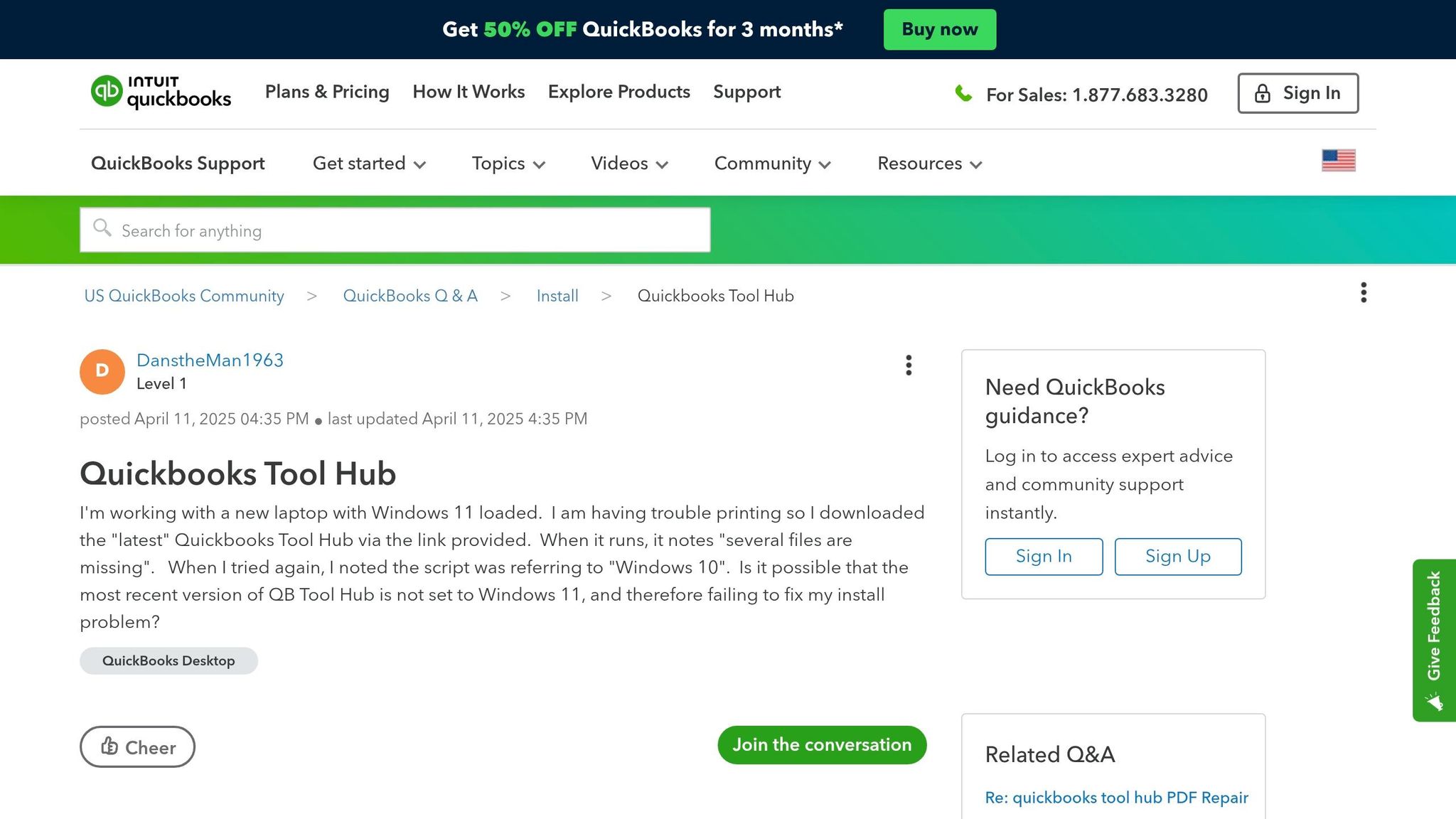 QuickBooks Tool Hub