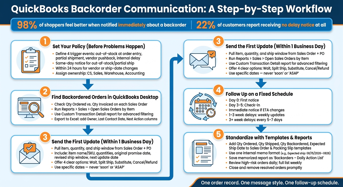 QuickBooks Backorder Communication Process: From Detection to Resolution