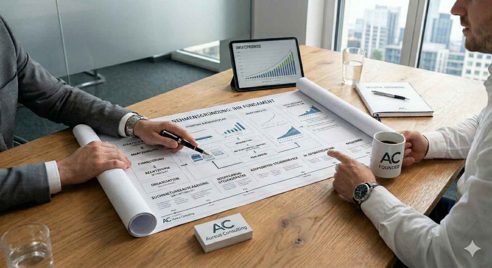 image of a creative workspace (for a social media and communication)