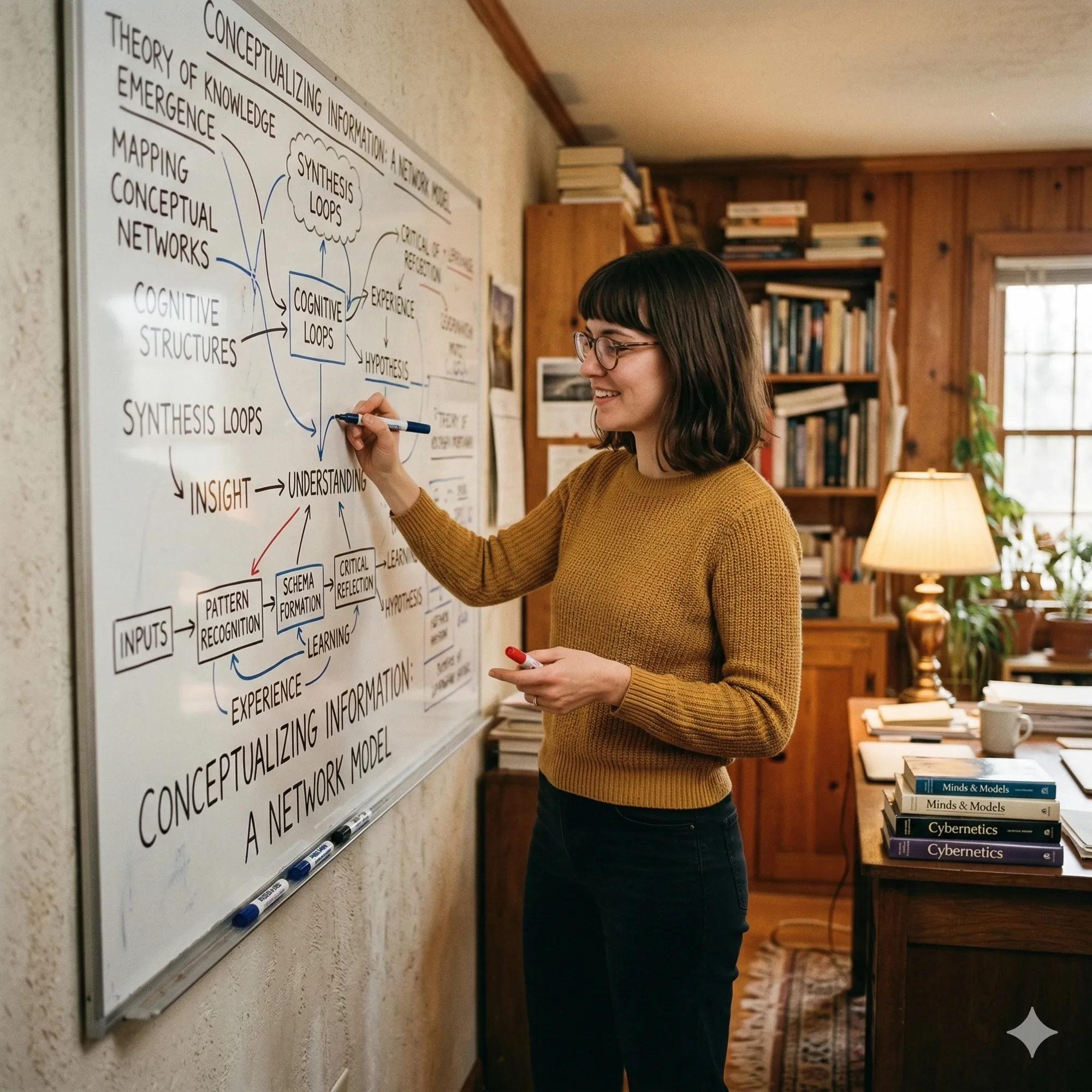 Human expert sharing knowledge in the age of AI