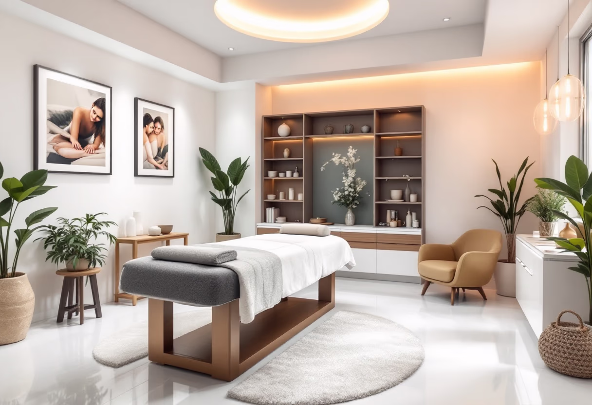 image of massage room