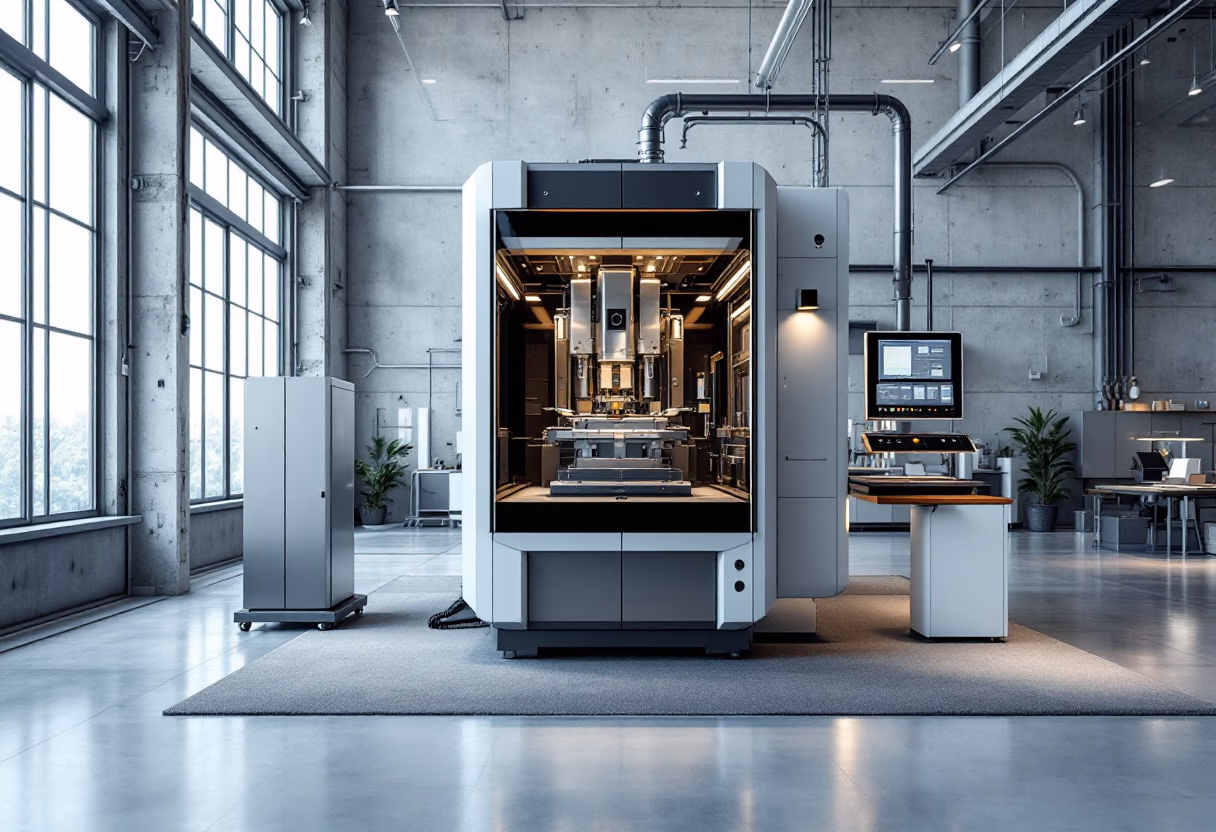 image of production machinery (for a manufacturing plant)