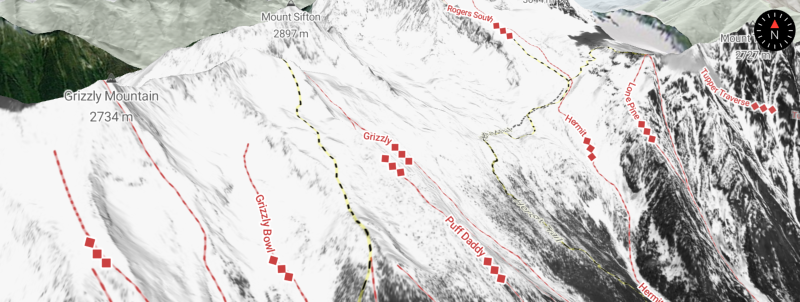 high resolution 3D winter imagery maps