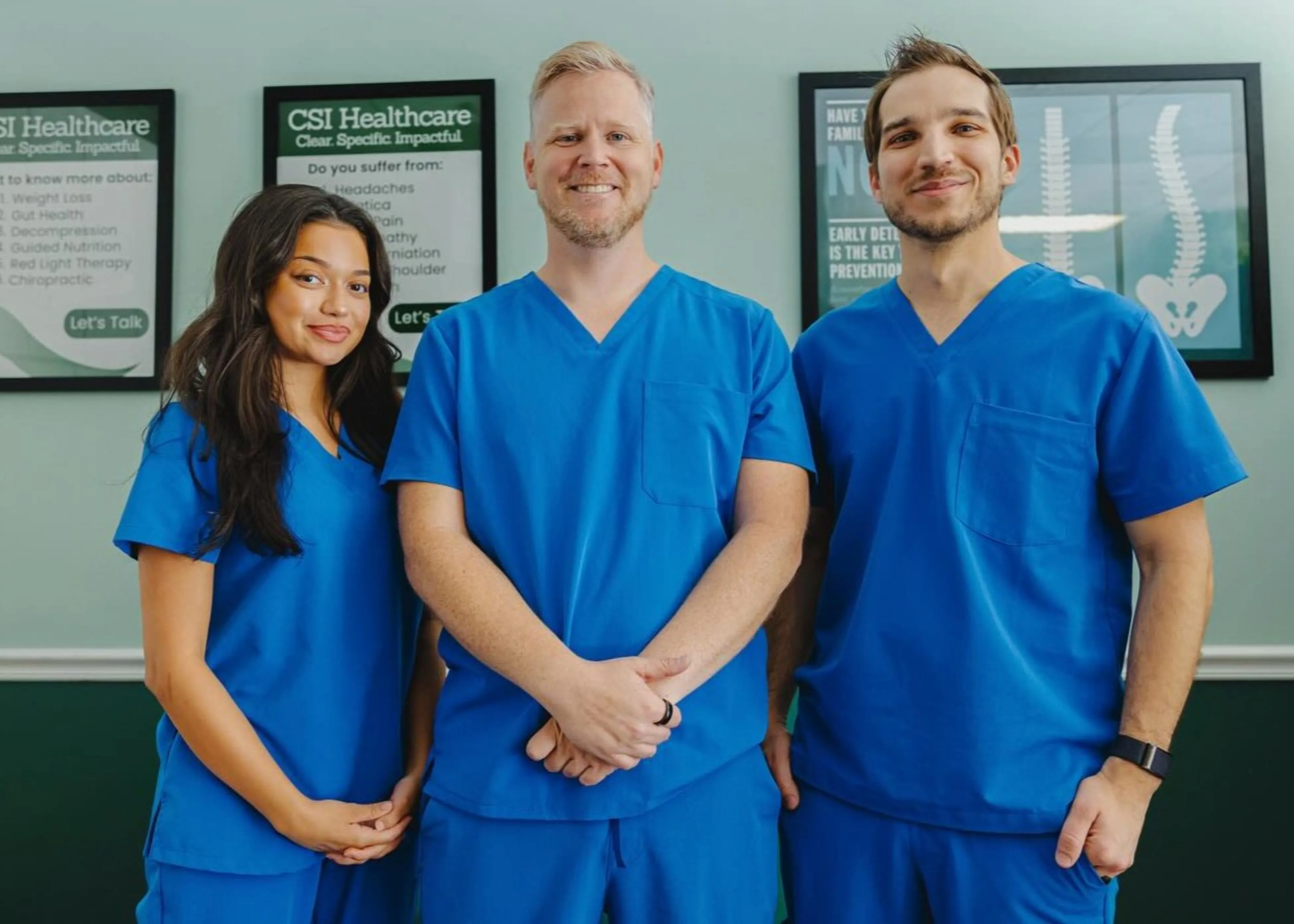 The team at CSI Healthcare