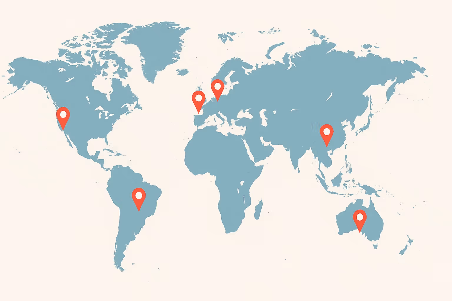 Global print-on-demand network