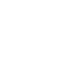White door icon with handle on a black square background.