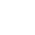 White alarm bell icon with sound lines on a black background.