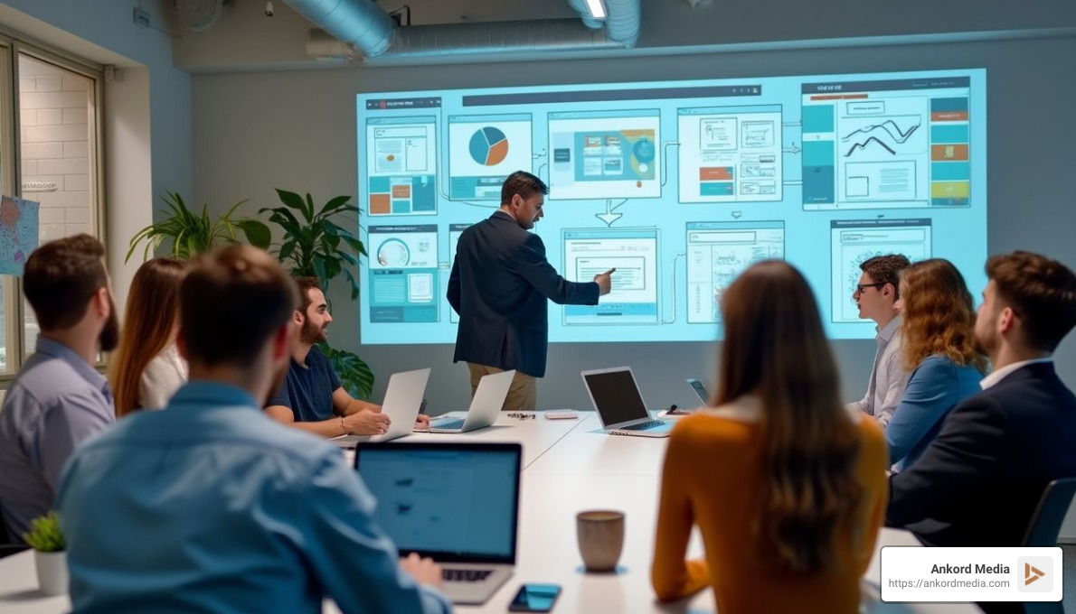 Navigation improvement case study - website redesign to improve outdated ui and customer journeys
