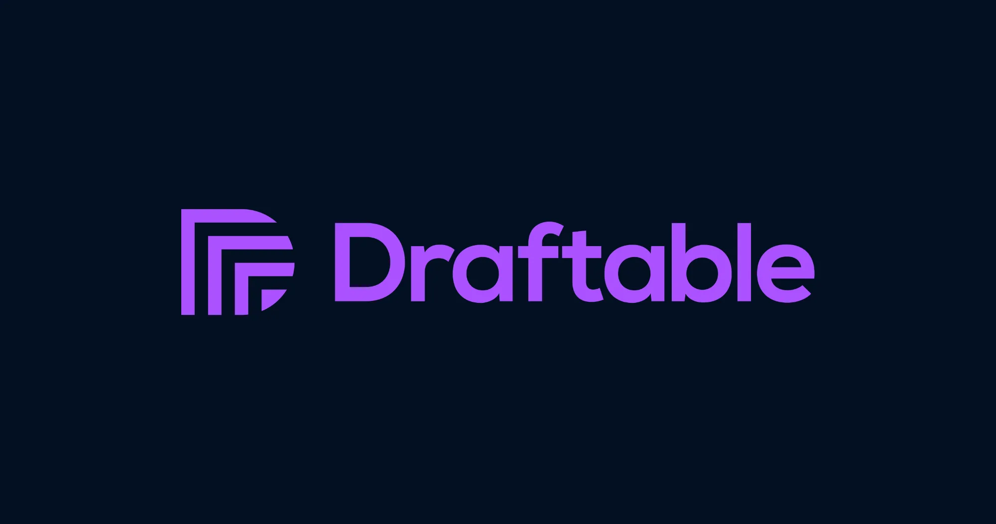 Primary Draftable logo