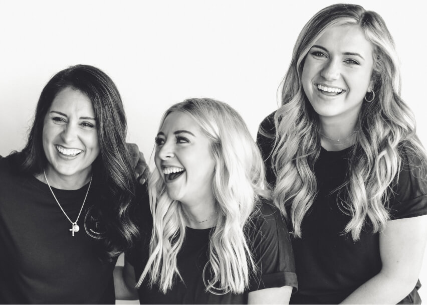 Nature's elite team smiling 