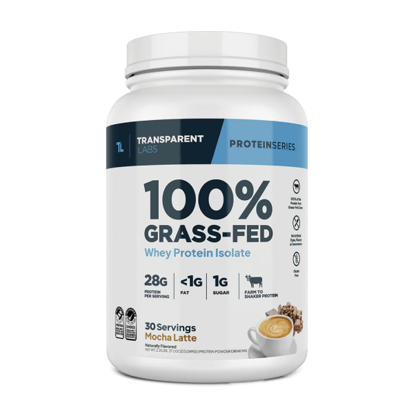 Whey Protein Isolate - Mocha Latte