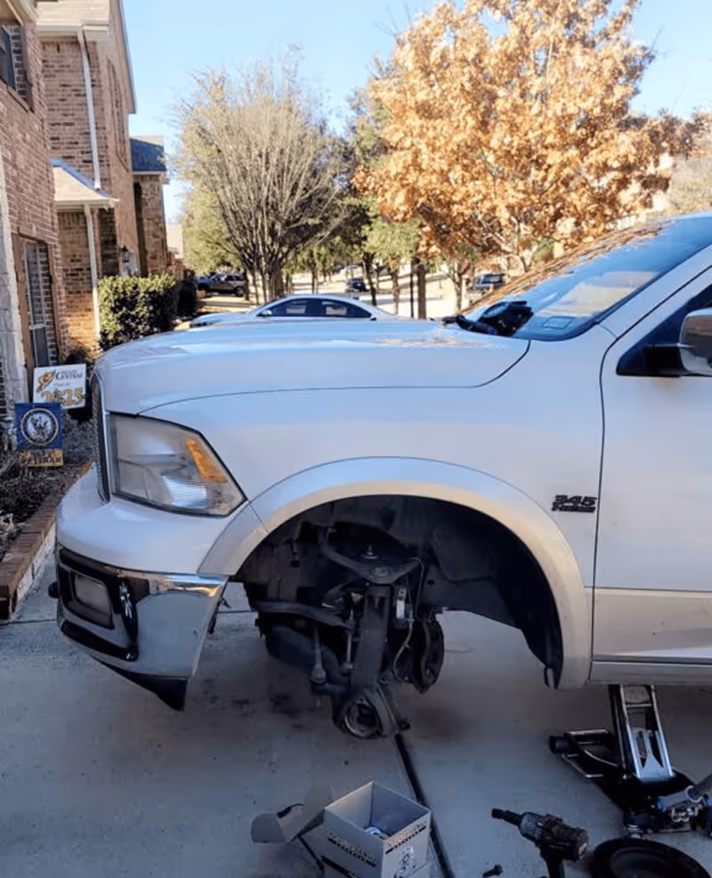 mobile mechanic suspension repair
