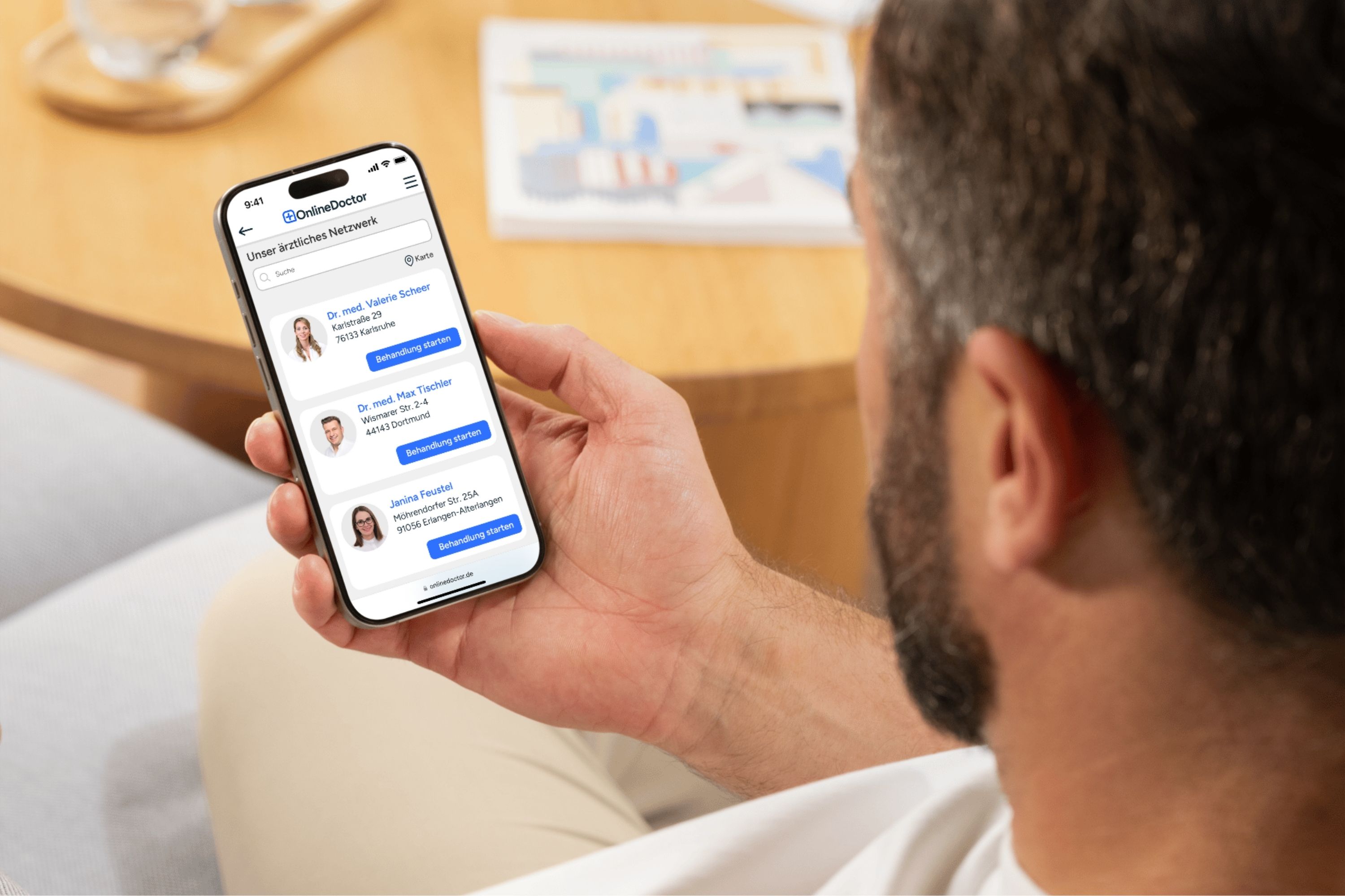 Hautcheck via OnlineDoktor