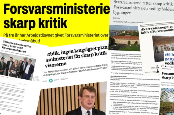 Hvad vores specialiserede AI afslører om Forsvarets bygningsportefølje