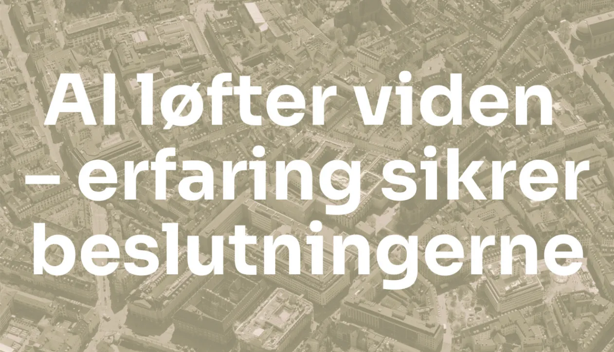 Videnens nye rolle i en AI-æra