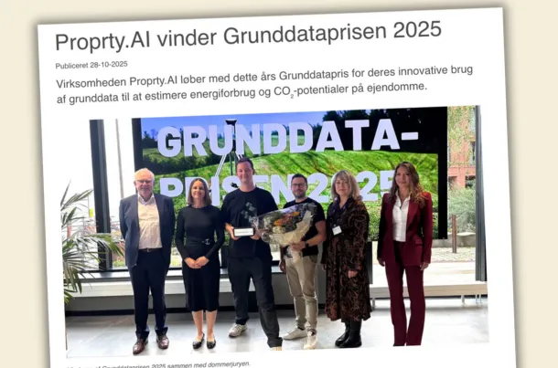 proprty.ai vinder Grunddataprisen 2025