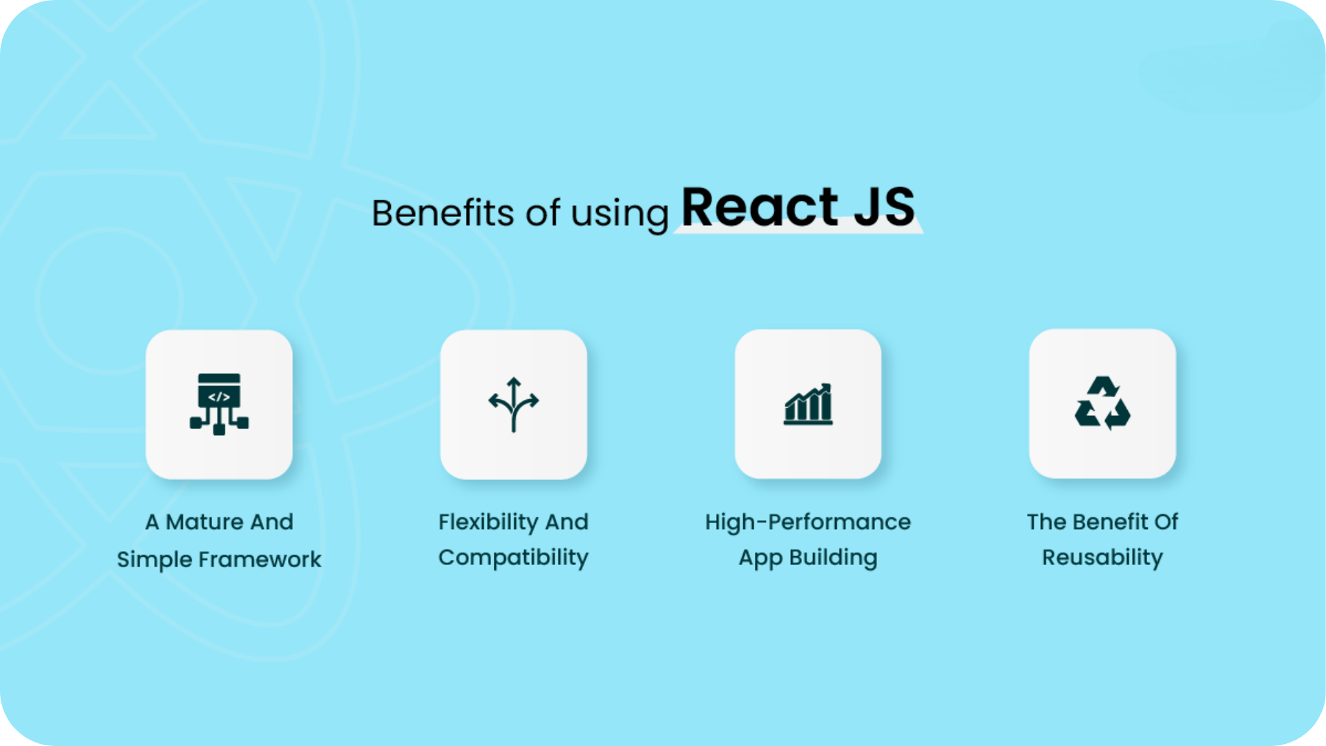 benefits of using react js