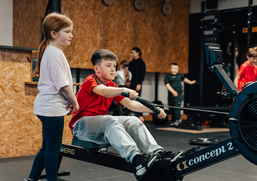 FitStart kids training at Cassells Fitness