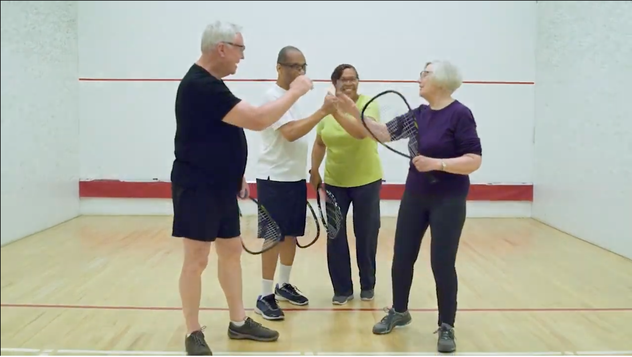 Creating a corporate video for Squash NZ