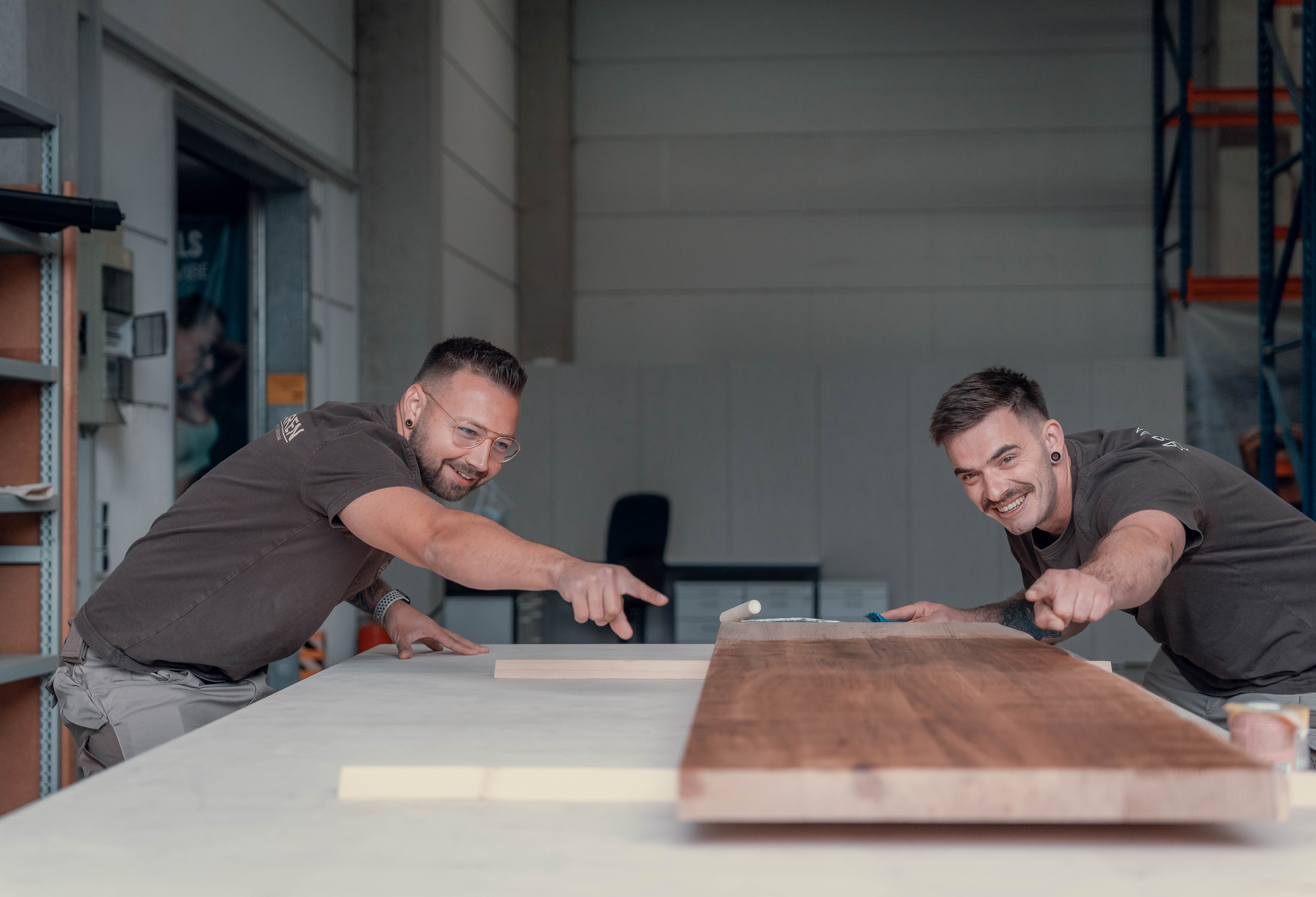 Neu verlegter Parkettboden Bodenleger Parkettleger Hamburg