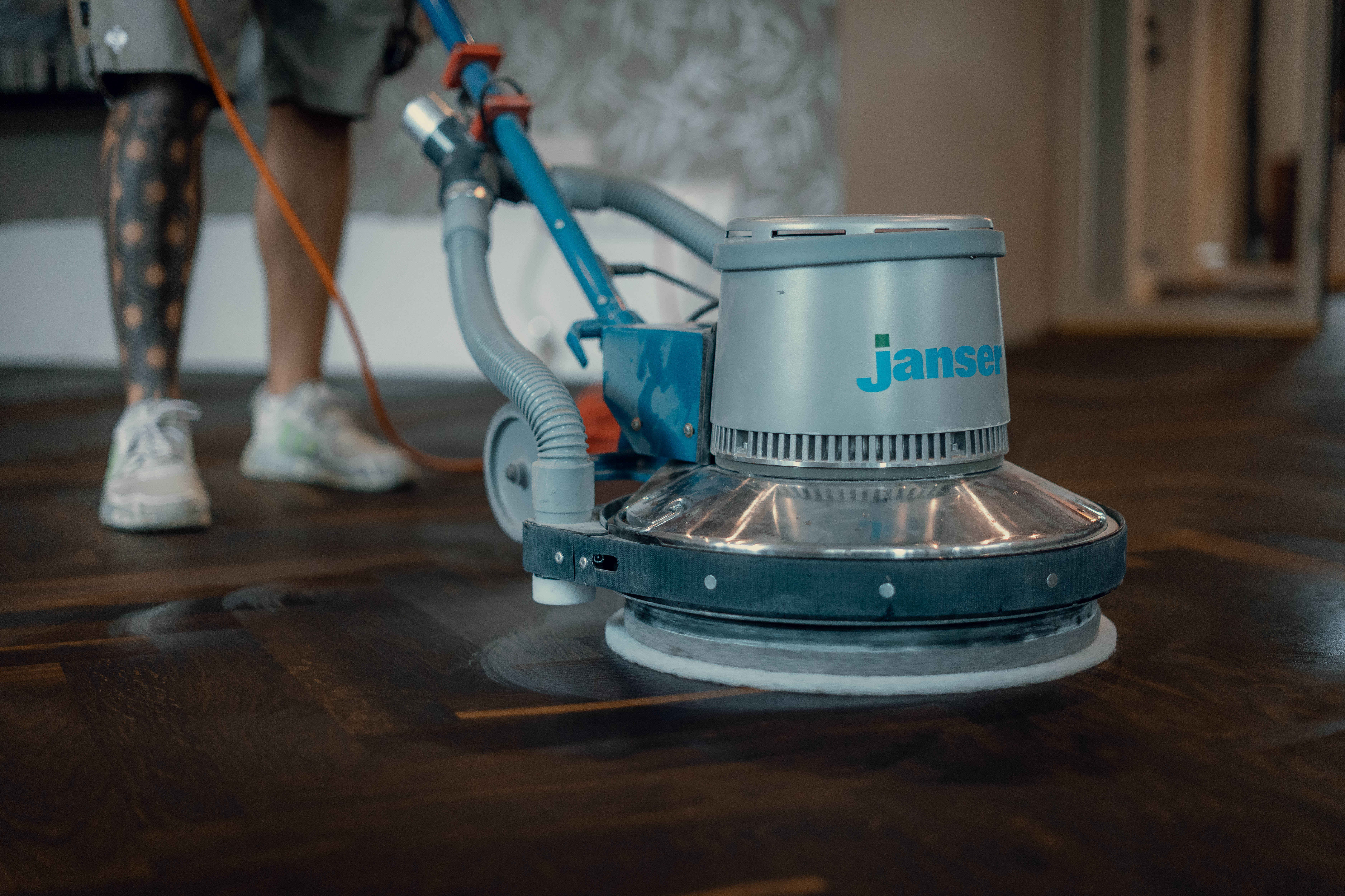 Neu verlegter Parkettboden Bodenleger Parkettleger Hamburg