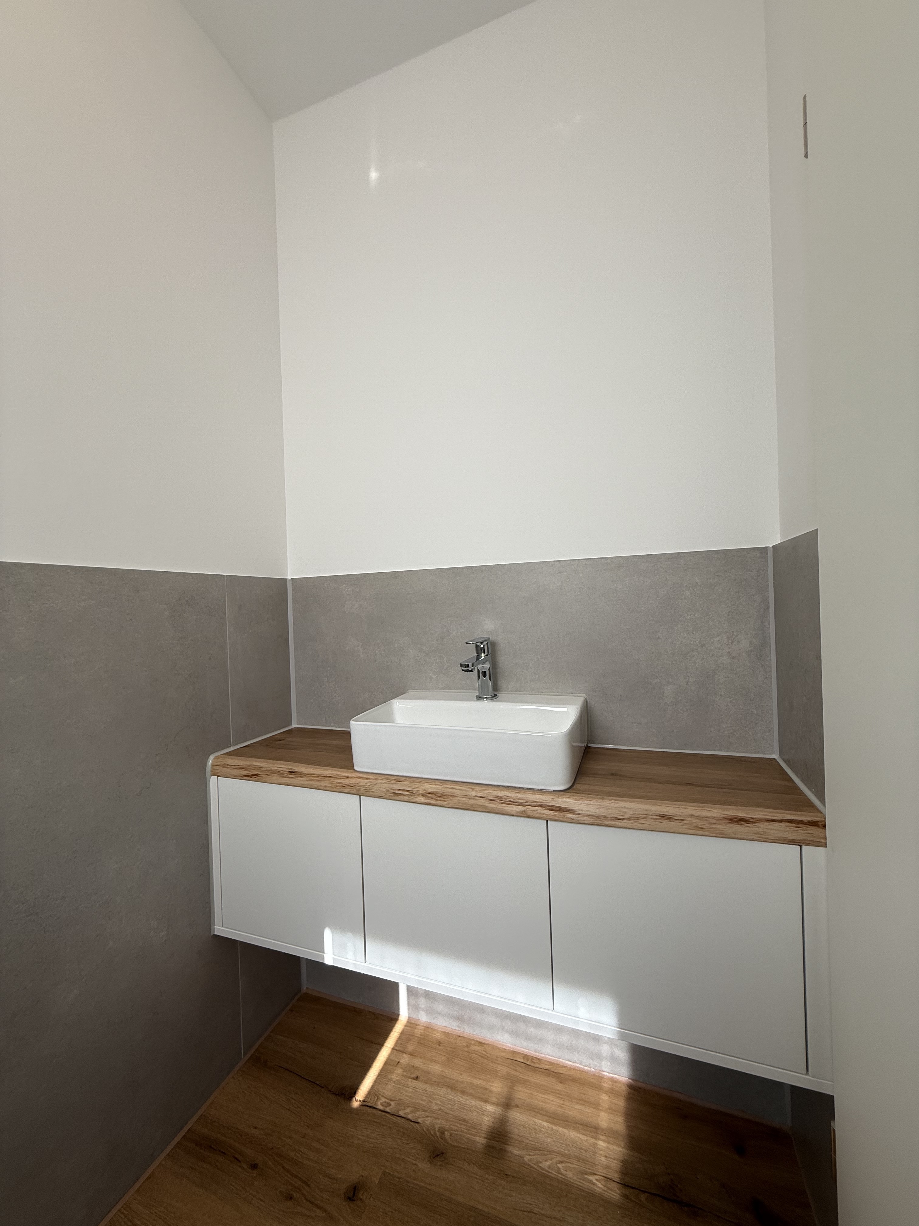 Neu verlegter Parkettboden Bodenleger Parkettleger Hamburg