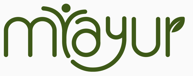 My Ayur logo which shows how ayurveda diet and yoga can change life
