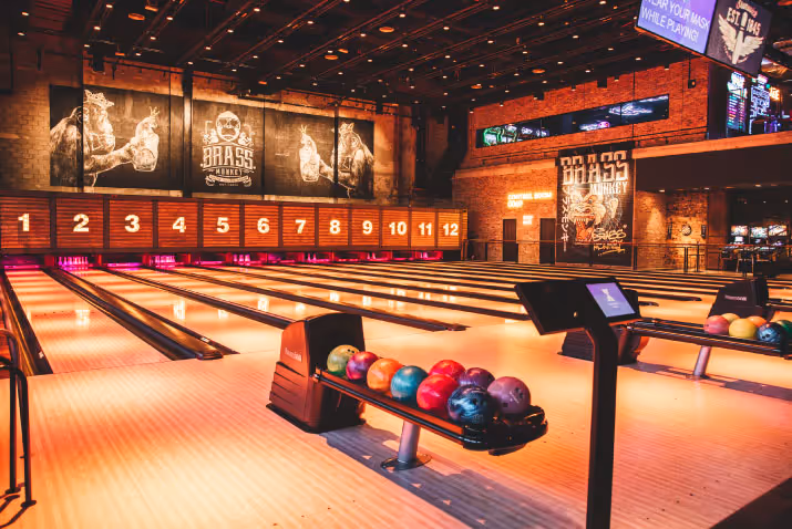 bowling arena