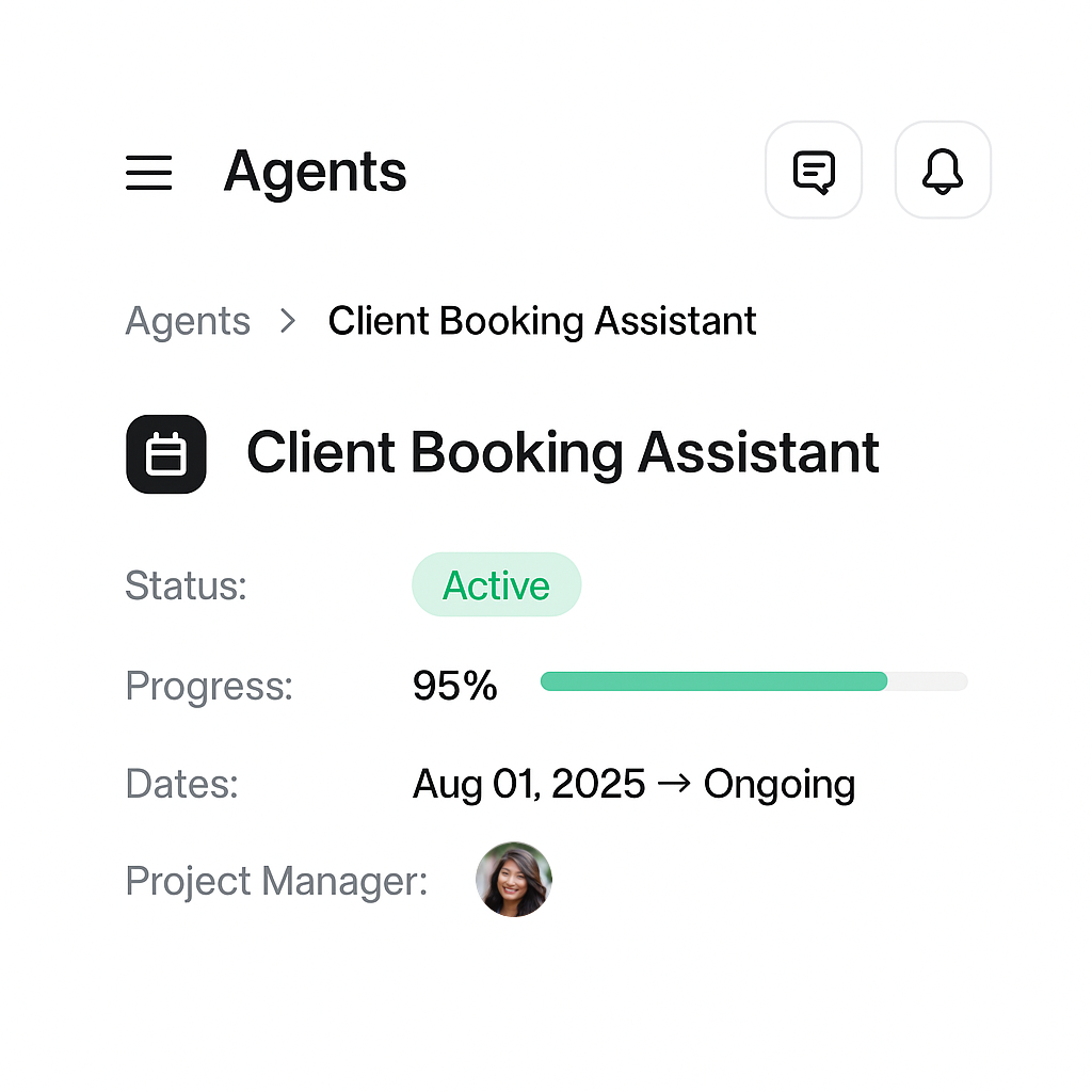 screenshot from automation tool created for aurora consulting 
