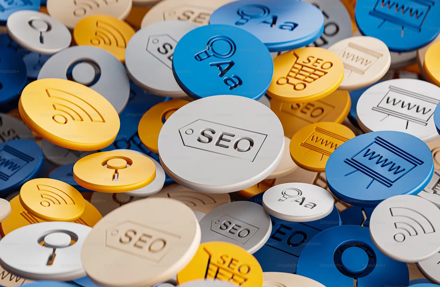 SEO and Search Circle Icons