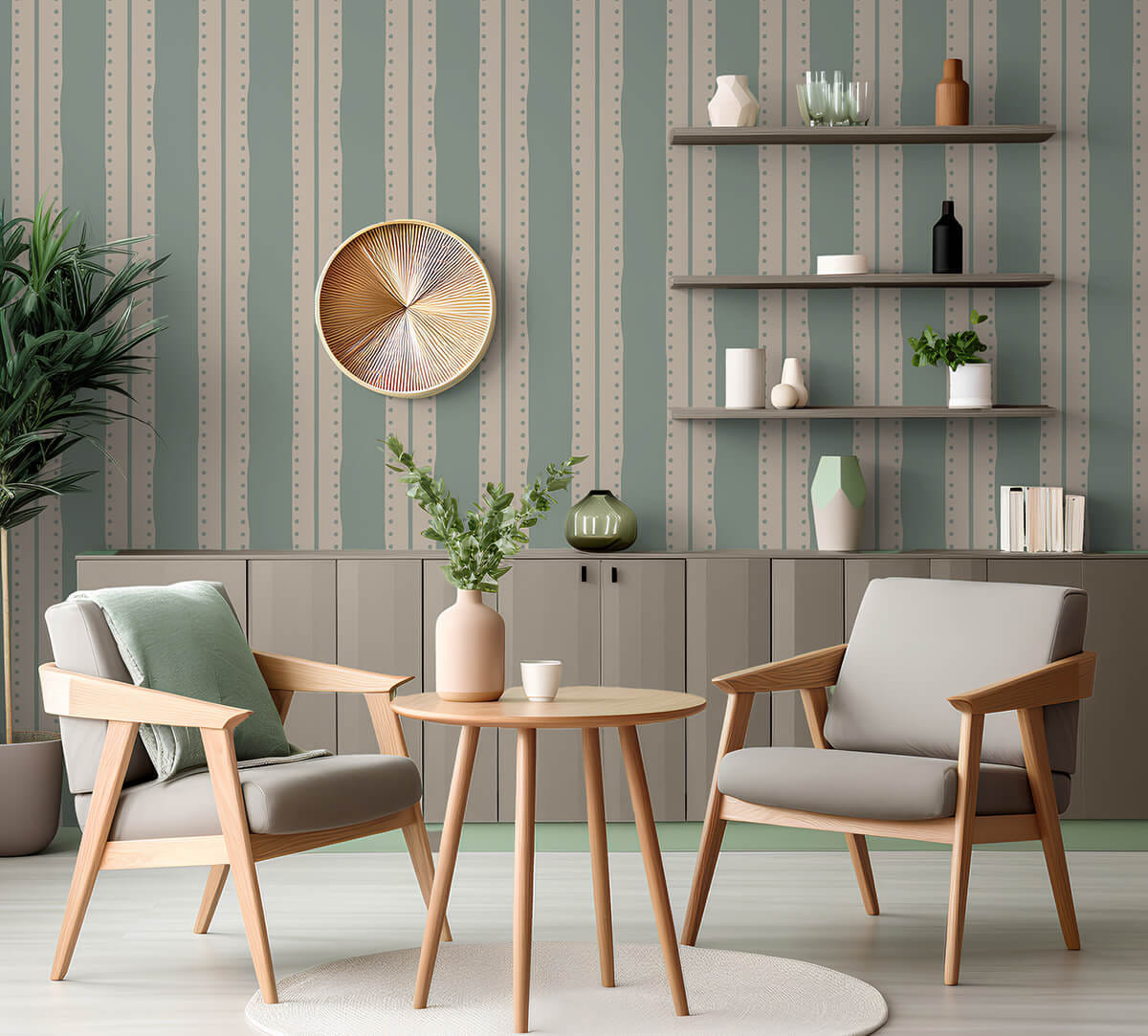 India Circus by Krsnaa Mehta Sage Weaves on Wallpaper