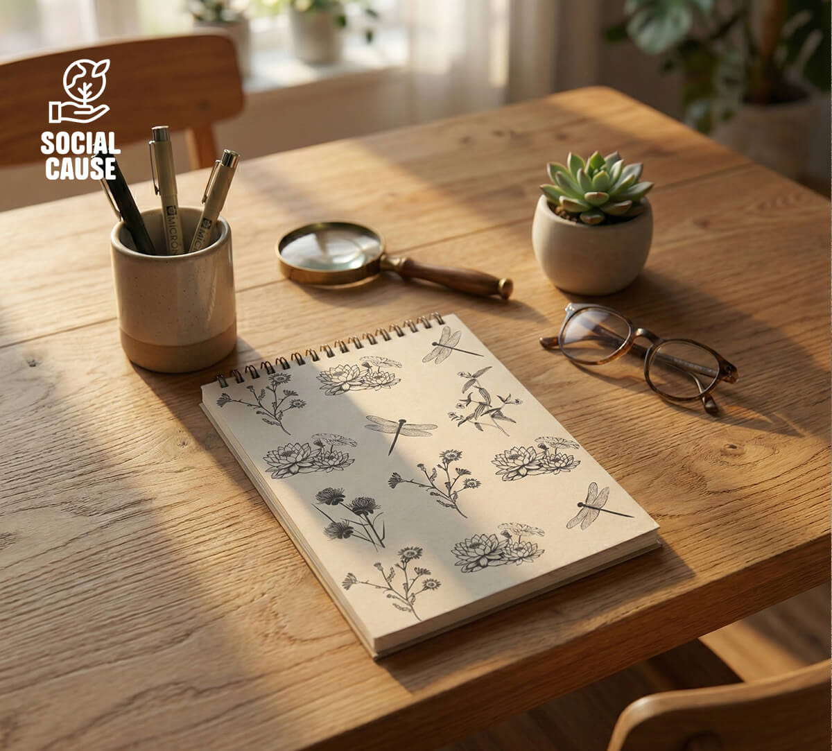 NGCPR Collection - Ghats Garden Notepad