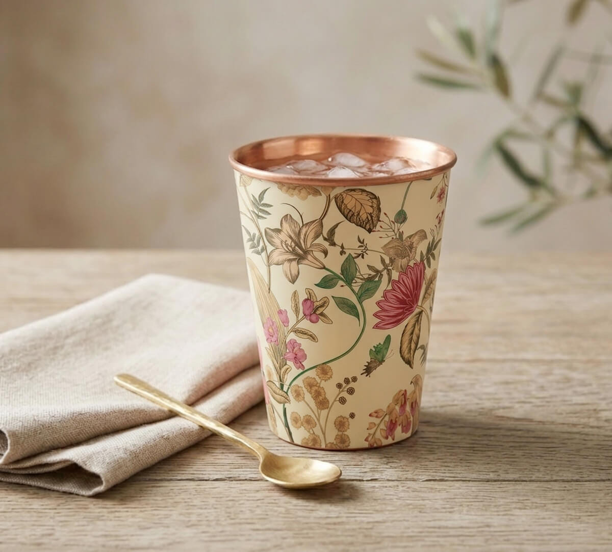 Rustic Realm Copper Tumbler Big