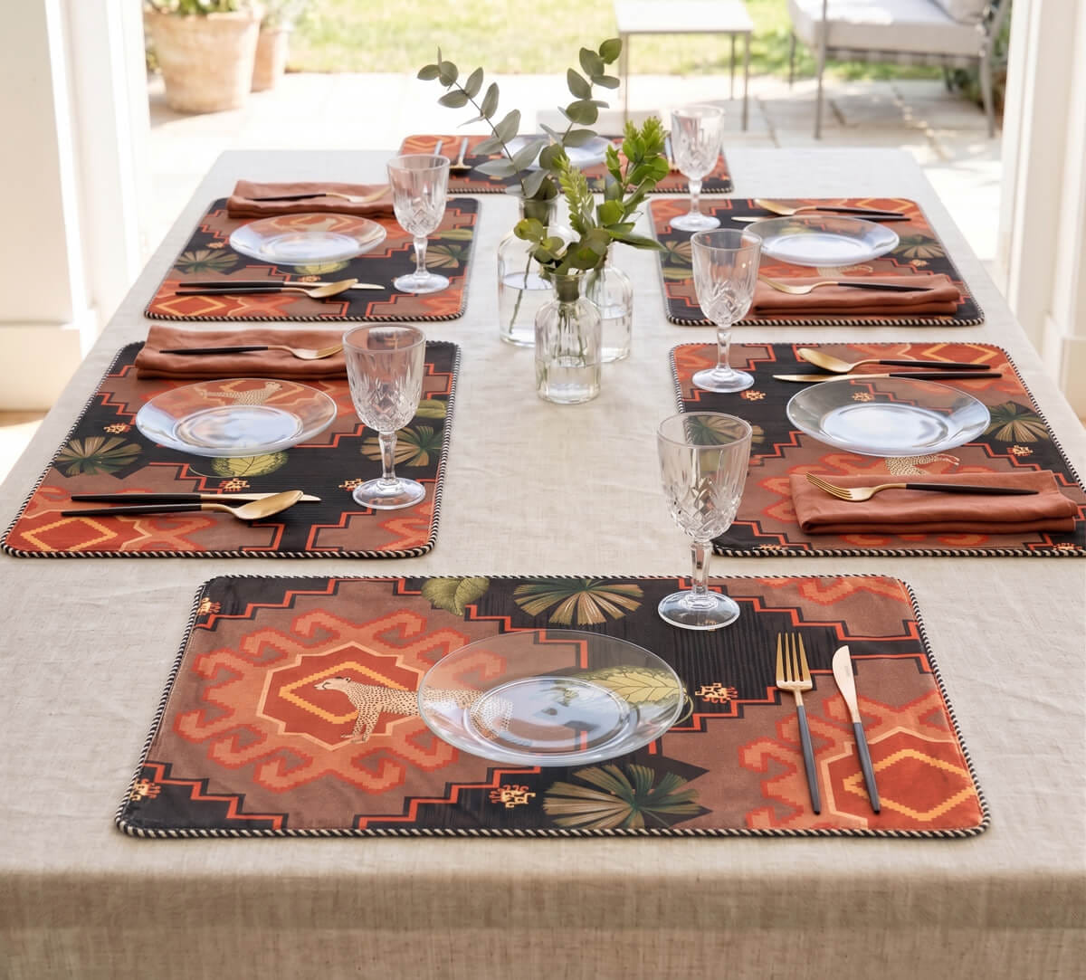 India Circus by Krsnaa Mehta Canine Corner Micro Velvet Table Mat