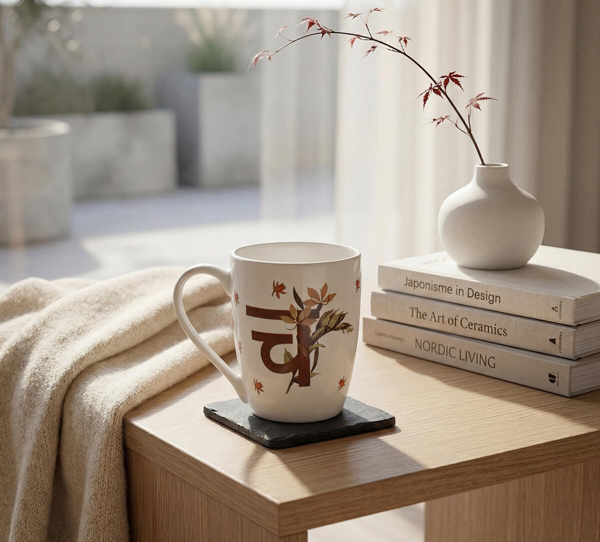 Clutter Clay Porcelain Coffee Mug