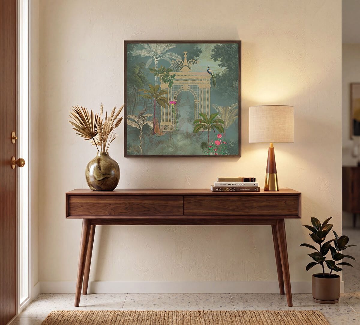 India Circus by Krsnaa Mehta Bharat Bagh Frame Wall Art