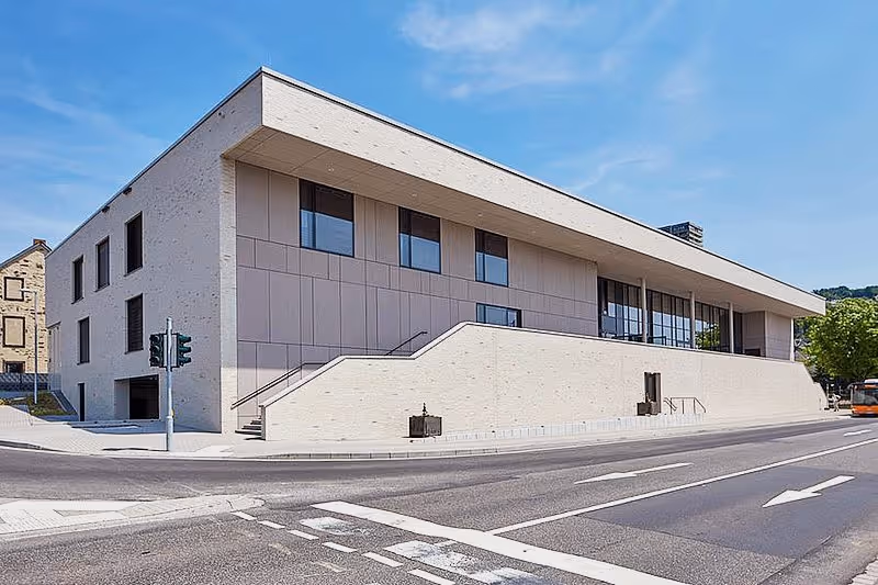 An image of the congress hall in Vallendar